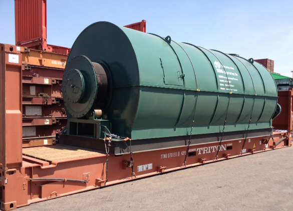 tyre pyrolysis plant