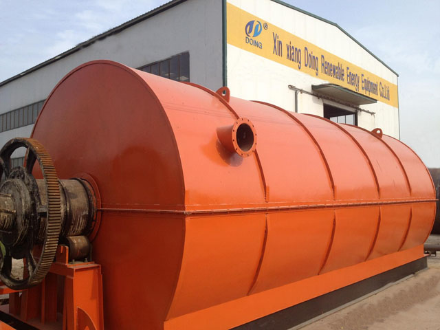 waste tire refinery equpment-tyre recycling machine