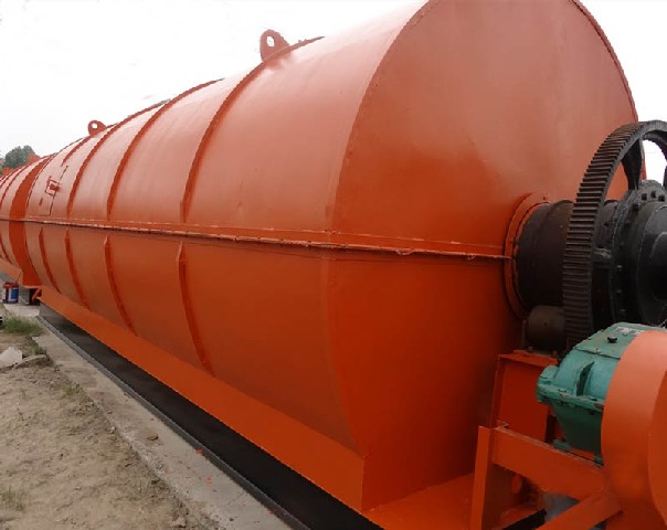 Waste tire pyrolysis industry