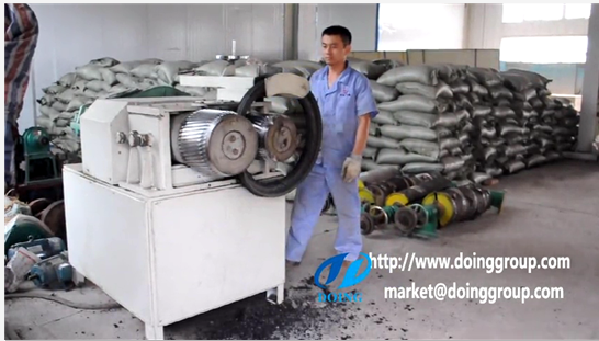 Tire steel wire rolling separator