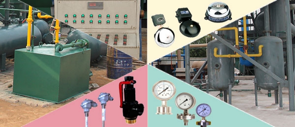 Safety measures for waste tire/plastic pyrolysis plant