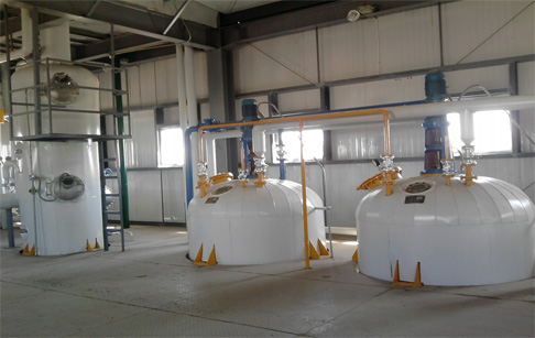 Palm kernel oil extraction line