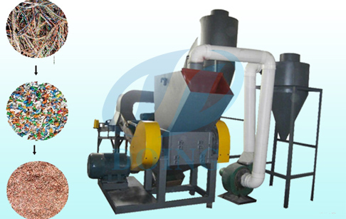 cable wire recycling machine