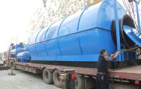 tire pyrolysis plant