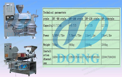 rapeseed oil press machine