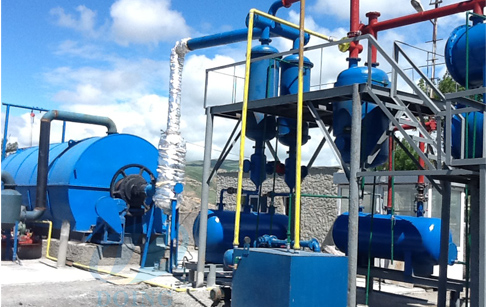 tyre pyrolysis plant