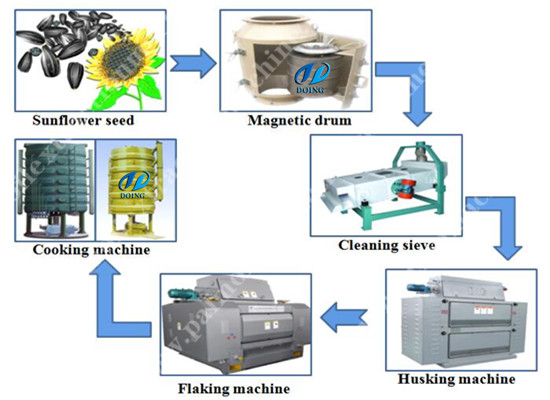 Sunflower oil making machine