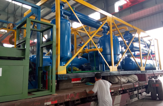 tyre pyrolysis plant