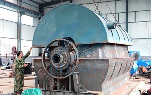 waste tyre recycling machine