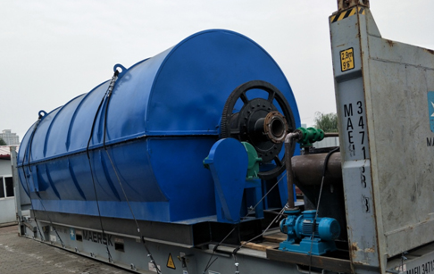 10ton capacity waste tire pyrolysis plant for Ukraine customer has successful delivery