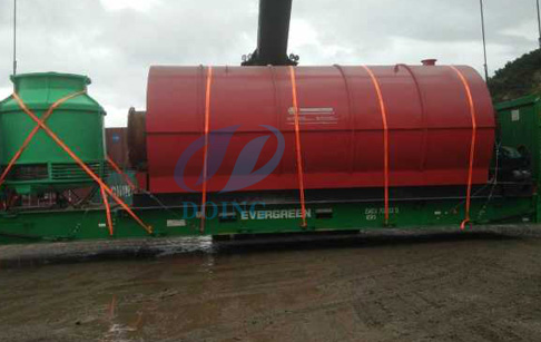 tyre pyrolysis plant