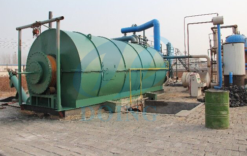 tyre pyrolysis process