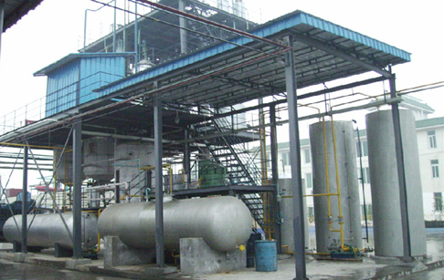 The producing process of biodiesel plant