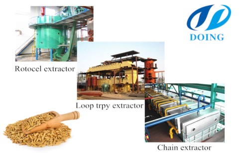 What factors will influence the effect of rice bran oil solvent extraction process?