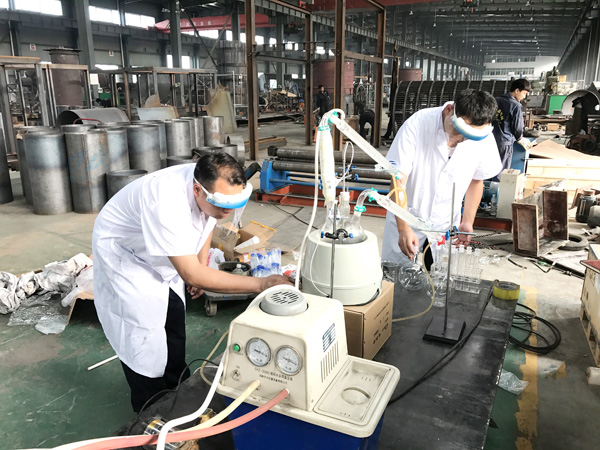 new waste oil refining technology test