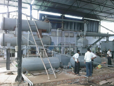 waste tire pyrolysis plant in india customer factory