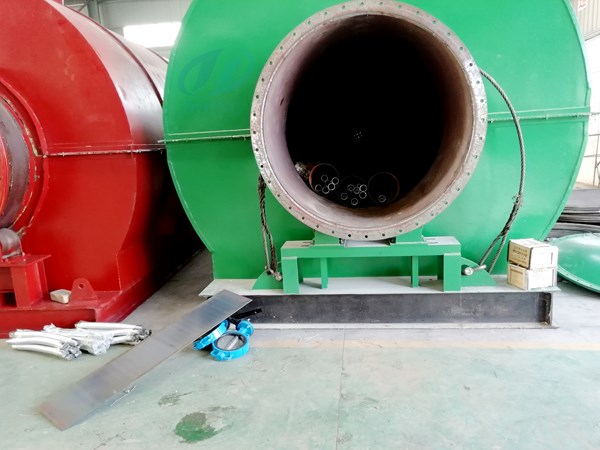 congratulations on the delivery of 2sets 12t/d scrap tyre pyrolysis plants to hebei