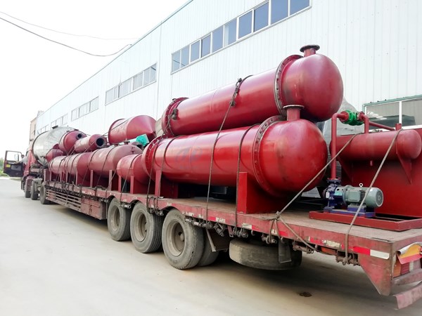 plastic to oil machine and pyrolysis oil distillation plant delivered to columbia