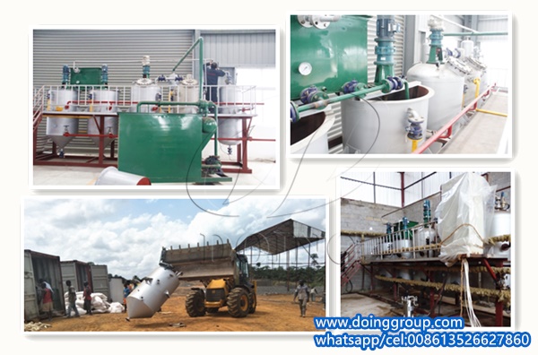 palm oil refinery plant project