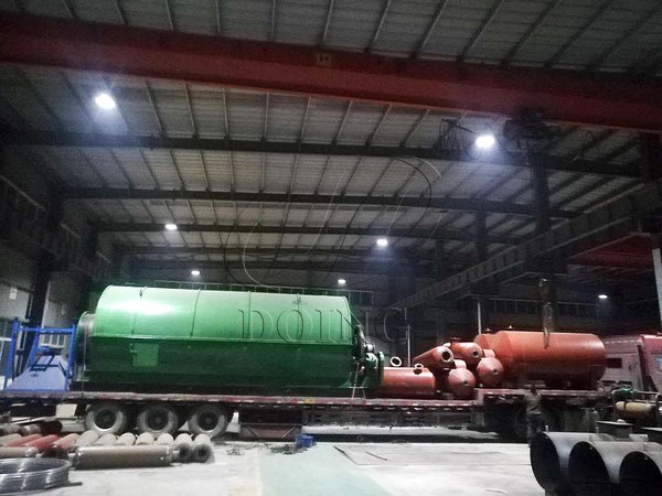 used tyre pyrolysis plant