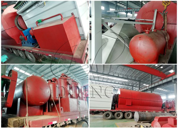 tyre pyrolysis machine