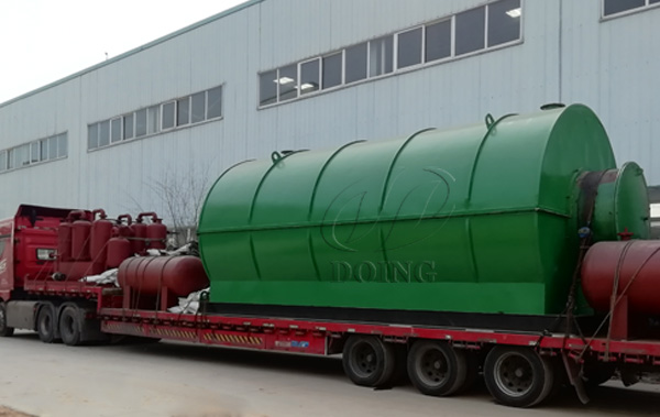 tyre pyrolysis plant