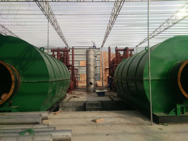 waste tyre pyrolysis plant