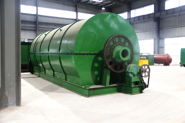 tire pyrolysis plant