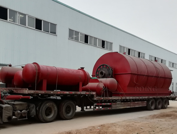 waste tyre pyrolysis plant