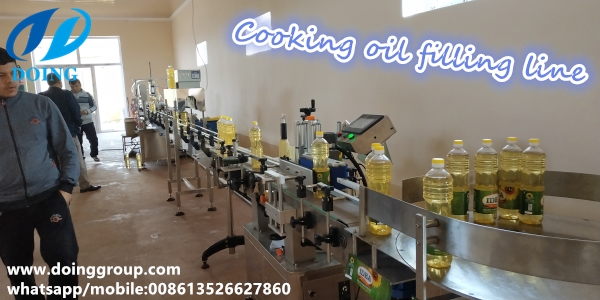 cooking oil filling line