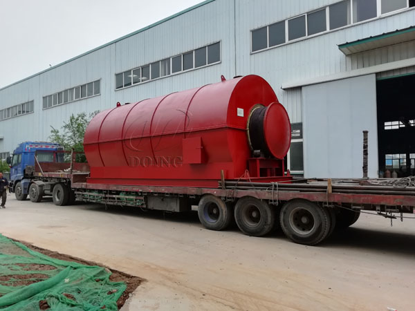 tire pyrolysis plant