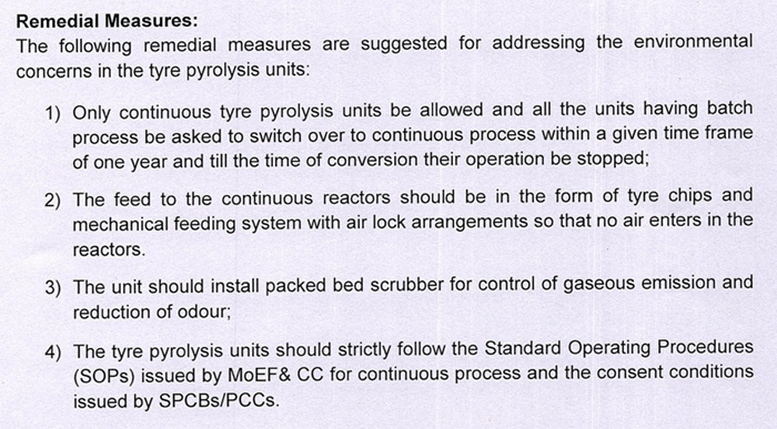 continuous pyrolysis plant