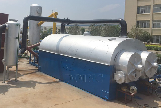 continuous pyrolysis plant