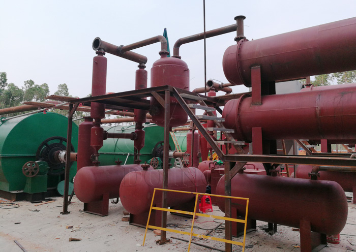 waste tyre pyrolysis plant