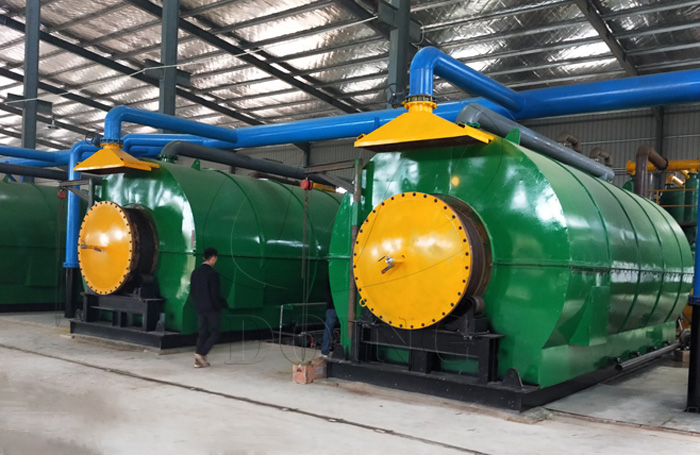 waste tyre pyrolysis plant