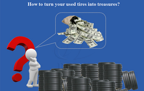 How to turn your used tires into treasures?