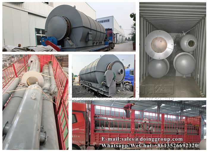 tyre pyrolysis plant