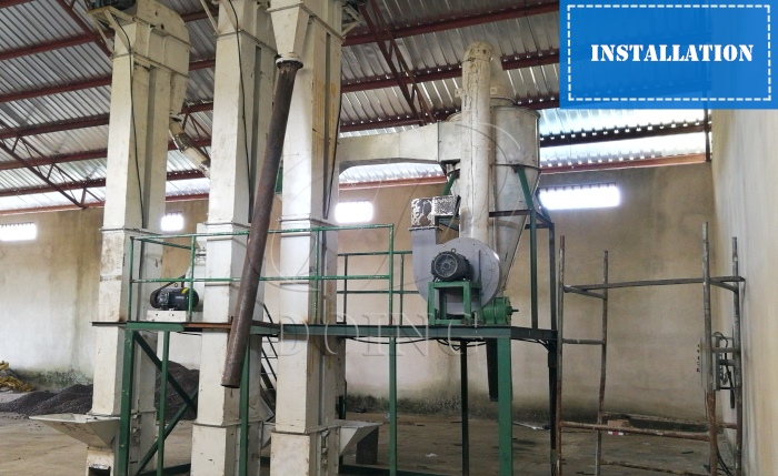 palm kernel cracker and separater machine