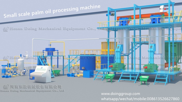 palm oil processing machine