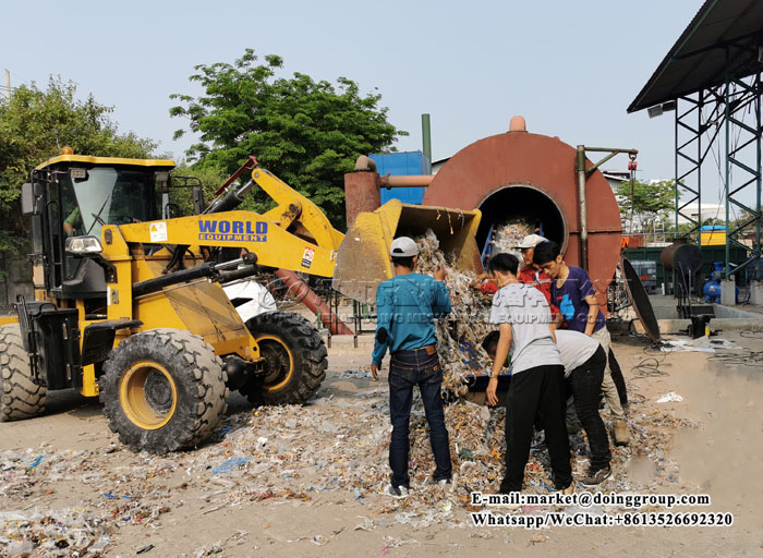 plastic pyrolysis plant