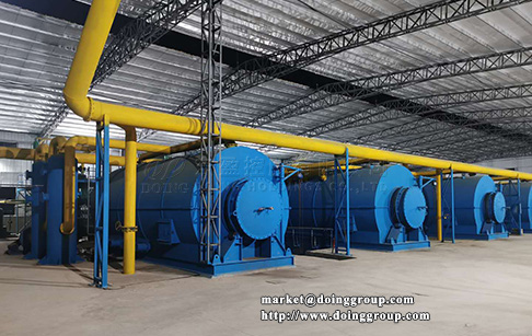 Pyrolysis plant cost estimate