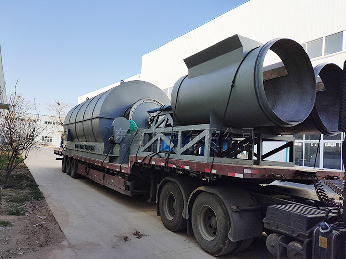 waste tire pyrolysis plant