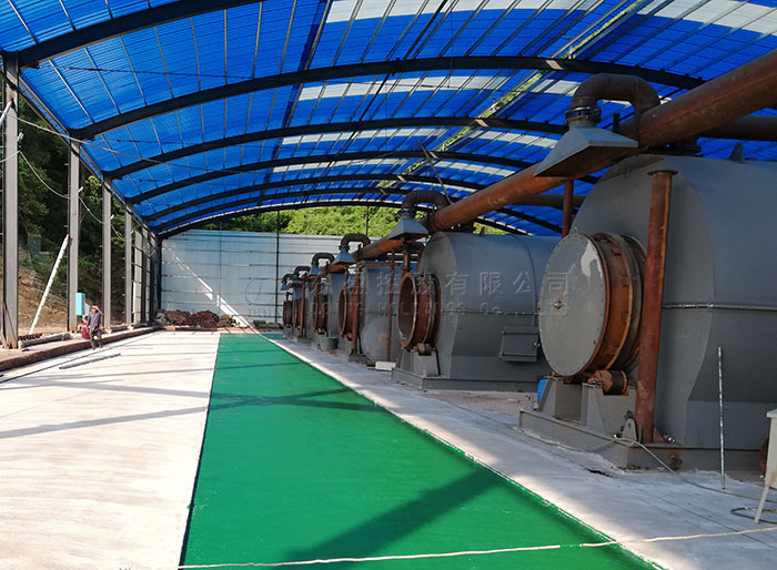 tire pyrolysis plant