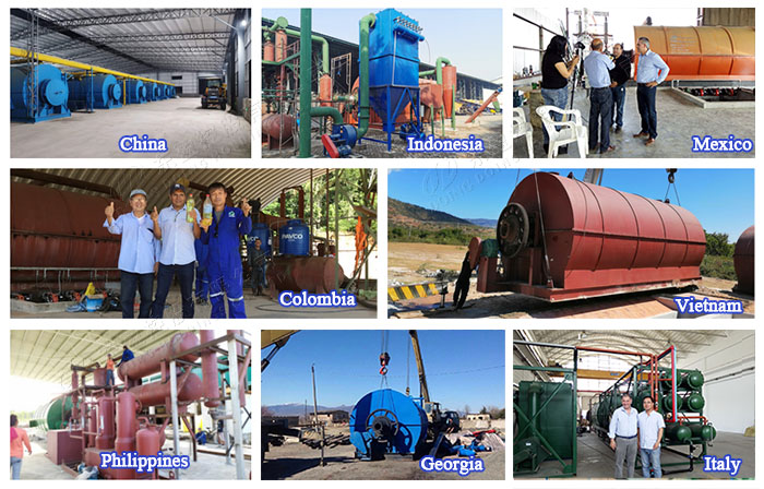 tyre pyrolysis plant