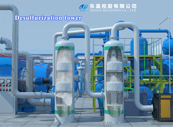 tire pyrolysis machine