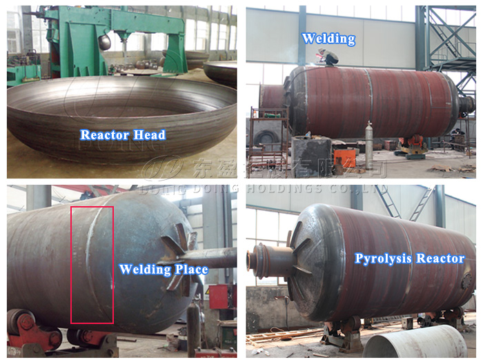 tyre pyrolysis plant