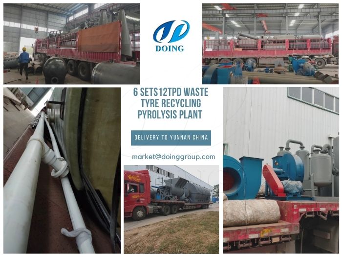 tyre pyrolysis plant