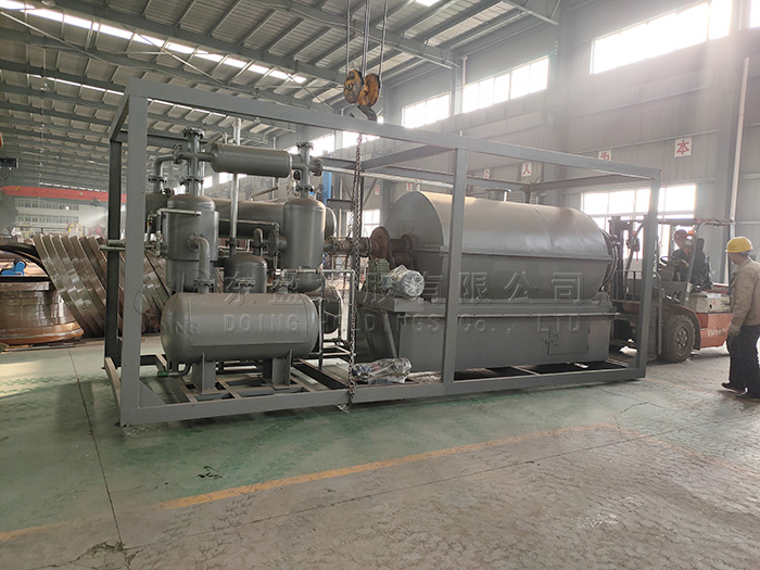 waste tyre pyrolysis plant