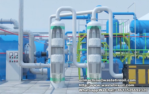 waste plastic pyrolysis plant