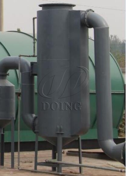 waste film flue gas dedusting system